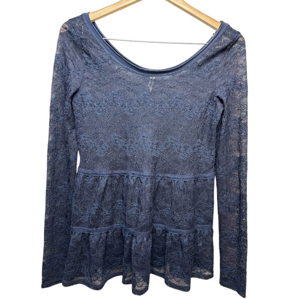 Aeropostale Lace Longsleeve sz S
